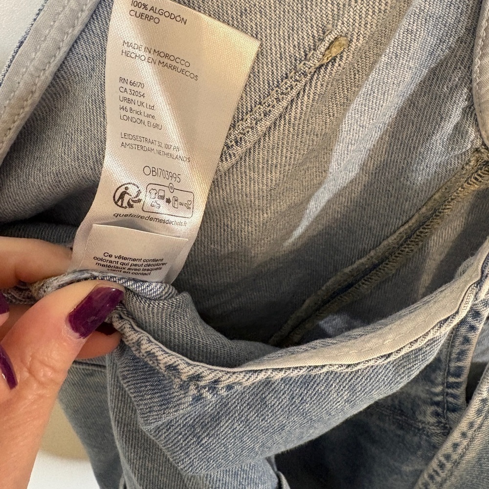We The Free Light Blue Denim Overalls | S - Picture 5 of 5
